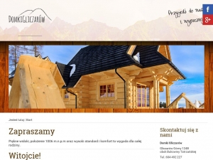 Drewniane domki w samym sercu polskich gór
