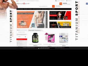Suplementy sportowe w ofercie Titanium Sport